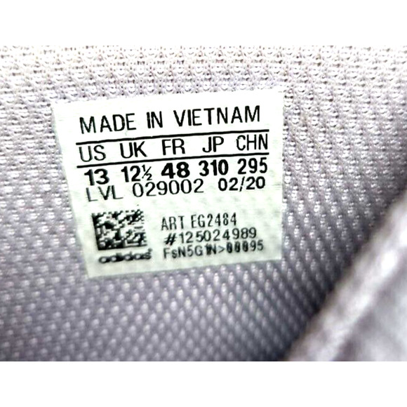 2020 Mens Adidas Pro Model 2G Purple Tint, Size 13 Rare Basketball floor sample - Picture 6 of 9